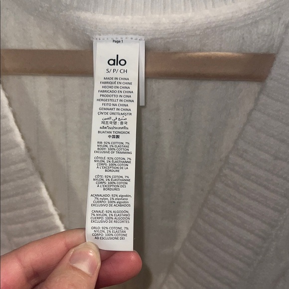 Alo yoga winter bliss cardigan - Picture 5 of 9